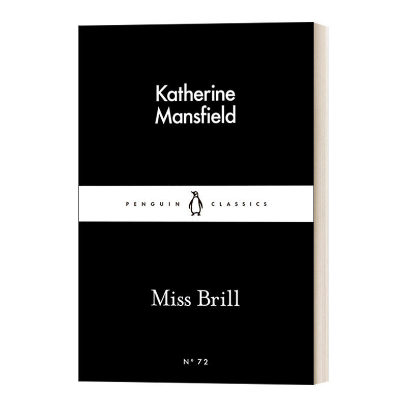 英文原版 miss brill 布里尔小姐 凯瑟琳·曼斯菲尔德 小黑书 英文版