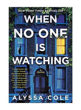 英文原版 When No One is Watching 布鲁克林之死 2020Goodreads读者选择奖 2021年爱伦坡奖 英文版 进口英语原版书籍