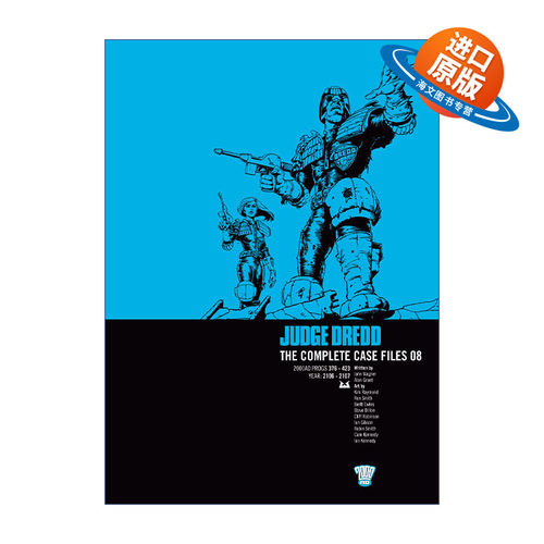 英文原版 Judge Dredd Case File 8 特警判官 漫画合集8 英文版 进口英语原版书籍