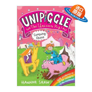 英文版 书籍 Camping 吵闹 露营日 独角猪 Unipiggle Chaos 进口英语原版 英文原版 尤斯伯恩儿童全彩幽默搞笑章节桥梁书 Usborne