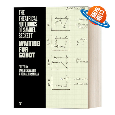 英文原版 The Theatrical Notebooks of Samuel Beckett Waiting for Godot 塞缪尔·贝克特戏剧笔记 等待戈多 英文版 进口英语书