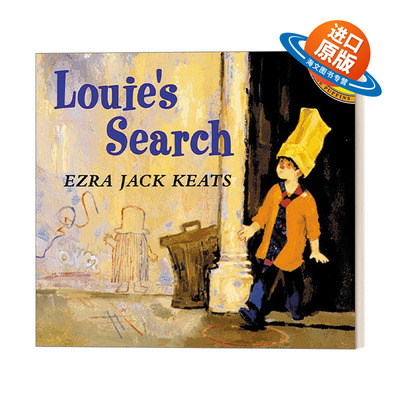 英文原版绘本 Louie's Search 路易的探索 3-7岁儿童绘本 Ezra Jack Keats 英文版 进口英语原版书籍