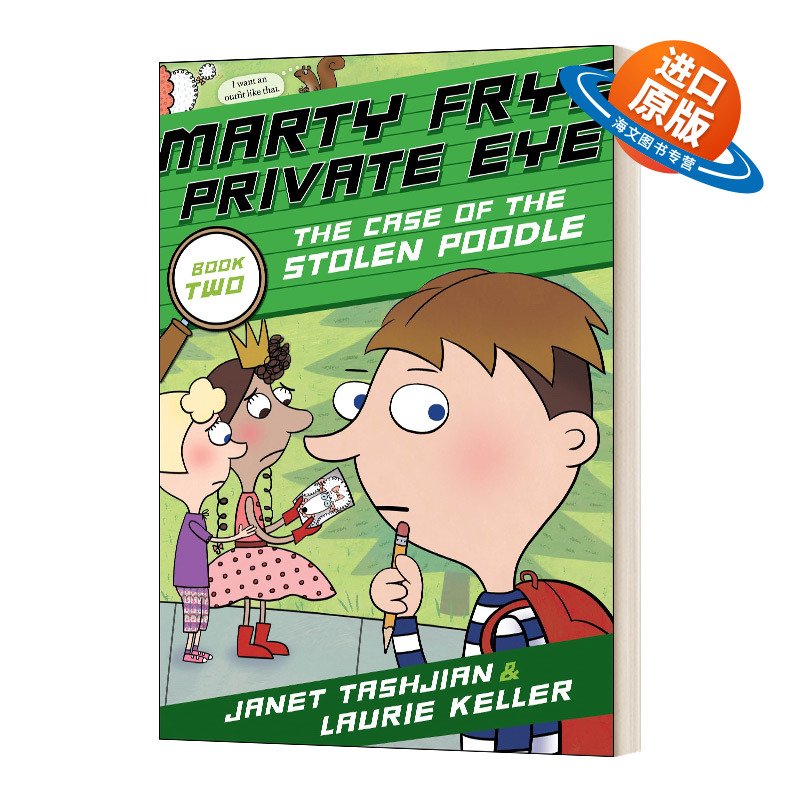 英文原版 Marty Frye Stollen Poodle 马蒂弗莱 斯托伦贵宾犬 英文版 进口英语原版书籍儿童外文书
