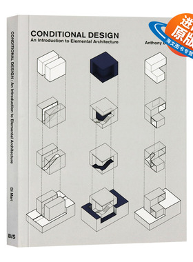 建筑元素设计 空间体量操作入门 英文原版 Conditional Design 英文版 进口原版英语书籍