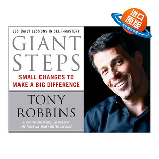 英文原版 Giant Steps 巨人的脚步 托尼罗宾斯 英文版 进口英语原版书籍