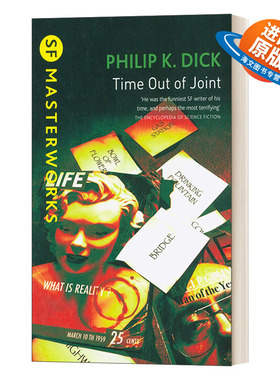 Time Out of Joint 英文原版 幻觉 菲利普迪克科幻小说 英文版 进口英语原版书籍