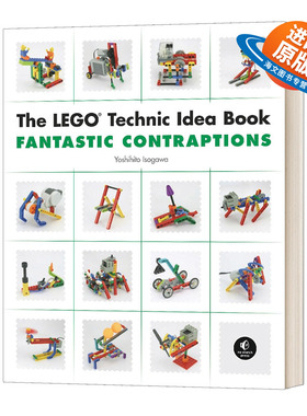 英文原版 The LEGO Technic Idea Book 乐高创意搭建指南 奇妙装置 乐高技术创意书 Fantastic Contraptions 进口英语原版书籍