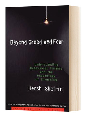 英文原版 Beyond Greed and Fear  超越贪婪与恐惧：理解行为财政与投资心理 英文版