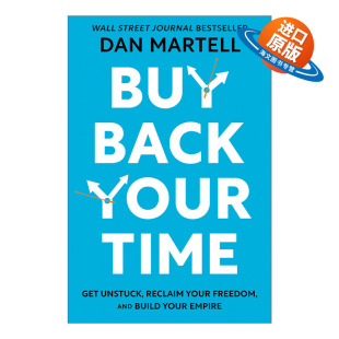 时间 精装 Buy 摆脱困境 买回你 Your 英文版 Martell 重获自由 进口英语原版 商业帝国 Time Dan Back 英文原版 书籍 建立你