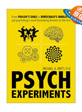 英文原版 Psych Experiments 了解人类行为的50个心理学实验 英文版 进口英语原版书籍