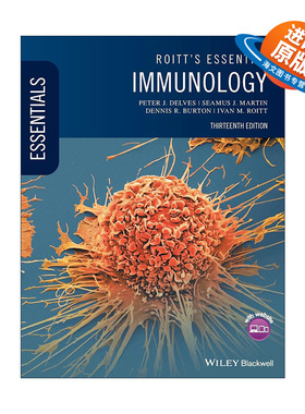 英文原版 Roitt's Essential Immunology 基本免疫学 第13版 2012年BMA年度医学书籍奖 英文版 进口英语原版书籍