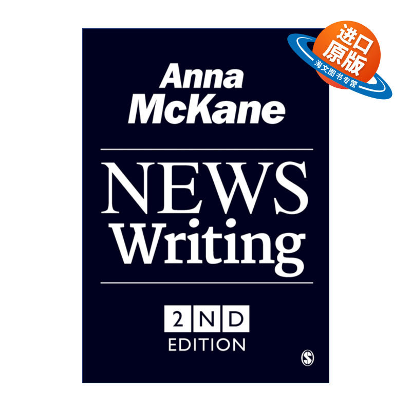 英文原版 News Writing 新闻写作 Anna McKane 英文版 进口英语原版书籍