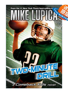 英文原版 Two-Minute Drill Comeback Kids 01 东山再起系列1 2分钟快速推进 儿童棒球运动小说 Mike Lupica 进口英语原版书籍