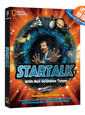 英文原版 StarTalk Young Readers Edition 宇宙星球青少年科普阅读绘本 国家地理儿童 英文版 进口英语原版书籍