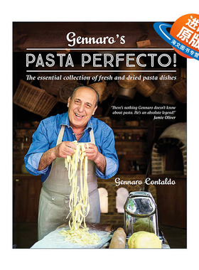 英文原版 Gennaro's Pasta Perfecto 意大利名厨Gennaro Contaldo的完美意面食谱 精装 英文版 进口英语原版书籍