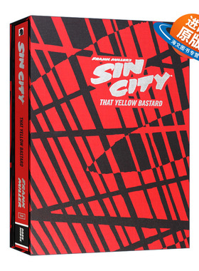 英文原版 Frank Miller's Sin City Volume 4 That Yellow Bastard 米勒经典漫画 罪恶之城4 豪华收藏版 精装 英文版 进口英语书