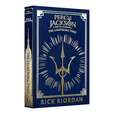 英文原版 Percy Jackson and the Olympians The Lightning Thief 波西·杰克逊与神火之盗 精装插画布面收藏版 进口英语原版书籍