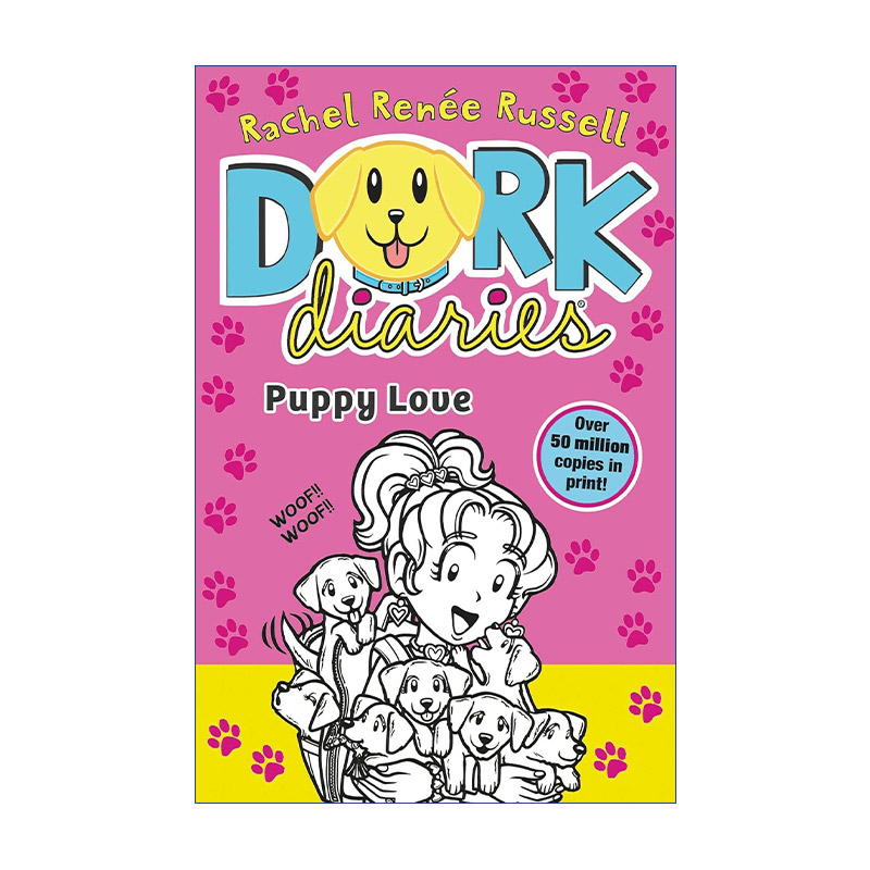 英文原版 Dork Diaries Puppy Love 怪诞少女10 英文版 进口英语原版书籍