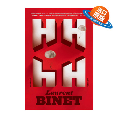英文原版 HHhH 希姆莱的大脑是海德里希 Laurent Binet 龚古尔首部小说大奖 英文版 进口英语原版书籍
