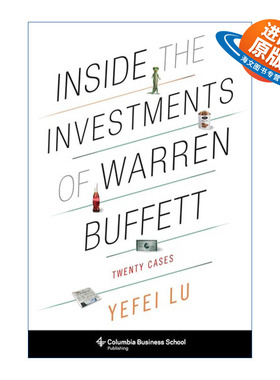 英文原版 Inside the Investments of Warren Buffett 巴菲特的估值逻辑 20个投资案例深入复盘 陆晔飞Yefei Lu 英文版 进口书籍
