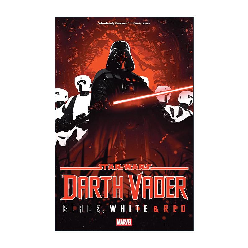 英文原版 Star Wars Darth Vader Black White & Red 星球大战 达斯·维达 黑白红 漫威漫画 英文版 进口英语原版书籍