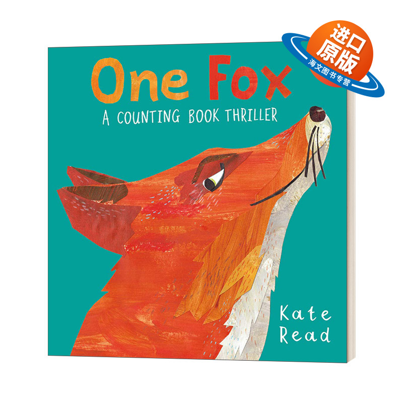 英文原版绘本 One Fox 一只狐狸 数数书 英文版 进口英语原版书籍儿童外文书