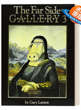 英文原版 The Far Side Gallery 3 远端画廊3 漫画集 黑色幽默 盖里拉森 英文版 进口英语原版书籍