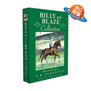 奇幻冒险小说 书籍 and 进口英语原版 英文版 桥梁章节书 比利和布雷兹9册盒装 Collection Blaze Billy 英文原版