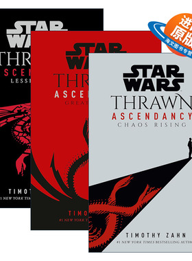 英文原版 Star Wars Thrawn Ascendancy星球大战 索龙统治领三部曲系列 套装3册 科幻小说 精装 英文版 进口英语原版书籍