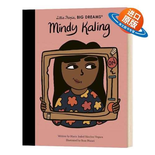 英文原版 精装 Mindy Kaling 小人物大梦想 敏迪·卡林 儿童艺术设计启蒙早教绘本 职业发展早教规划 英文版 进口英语原版书籍