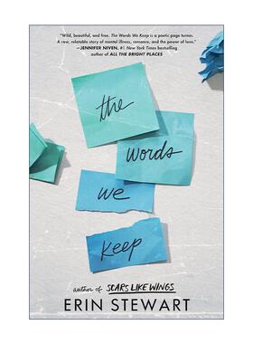 英文原版 The Words We Keep 我们信守的诺言 施耐德家族好书奖 抑郁症 青少年小说 Erin Stewart 英文版 进口英语原版书籍