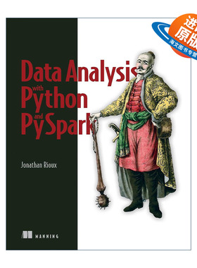 英文原版 Data Analysis with Python and PySpark 用Python和PySpark进行数据分析 英文版 进口英语原版书籍