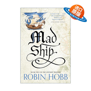 英文原版 Mad Ship The Liveship Traders Trilogy 02 魔法活船2 疯狂之船 新版 Robin Hobb英文版 进口英语原版书籍