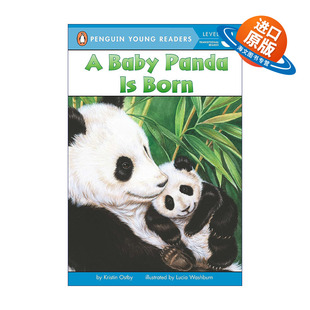 Young Panda 英文版 书籍 英文原版 熊猫宝宝出生啦 Born Baby Level Readers Penguin 进口英语原版