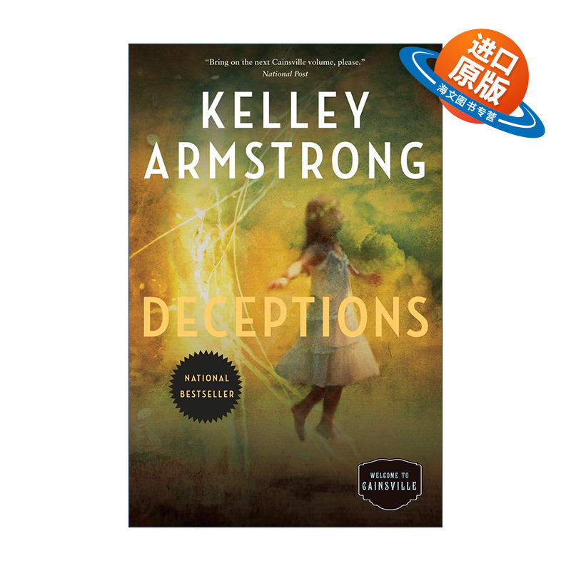 英文原版 Deceptions  Cainsville 03 欺骗 凯恩斯维尔系列3 奇幻推理小说 Kelley Armstrong 英文版 进口英语原版书籍