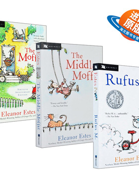 英文原版 Eleanor Estes 纽伯瑞奖作家 3册 儿童文学 少儿课外读物小说 Middle Moffat/Rufus 英文版 进口英语原版书籍