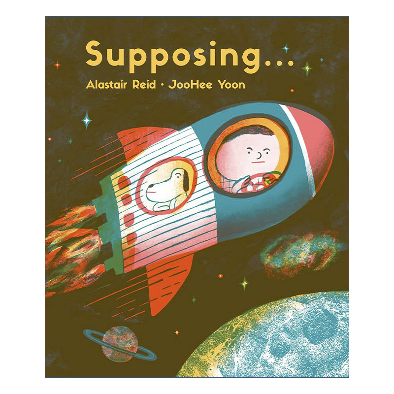 英文原版 Supposing 假如 韩国插画师JooHee Yoon 儿童想象力精装绘本 英文版 进口英语原版书籍