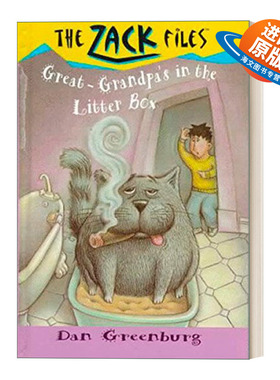 英文原版 The Zack Files 01 My Great-grandpa's in the Litter Box 札克档案系列01 儿童冒险章节桥梁书 英文版 进口英语原版书