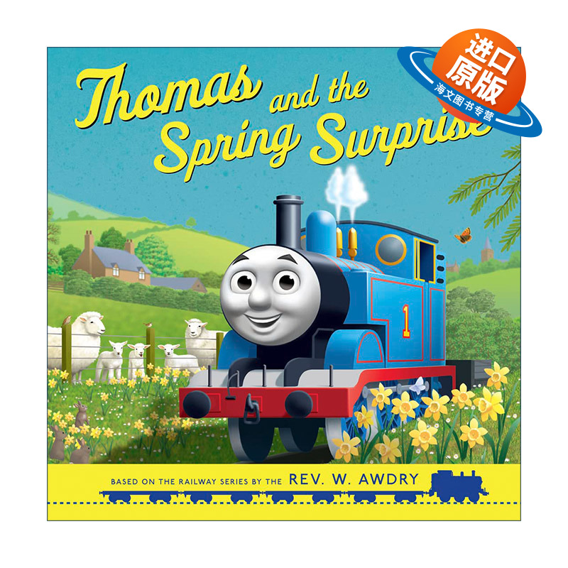 英文原版 Thomas and the Spring Surprise 托马斯和他的朋友们 春天的惊喜 大开本绘本 英文版 进口英语原版书籍
