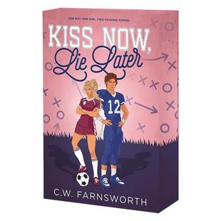 Lie Later 进口英语原版 Kiss 书籍 英文版 Now 浪漫喜剧小说 英文原版 亲吻后撒谎