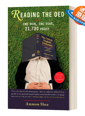 英文原版 Reading the OED One Man  One Year  21 730 Pages 阅读 牛津英语词典 一个人，一年，21730页 英文版 进口英语原版书籍