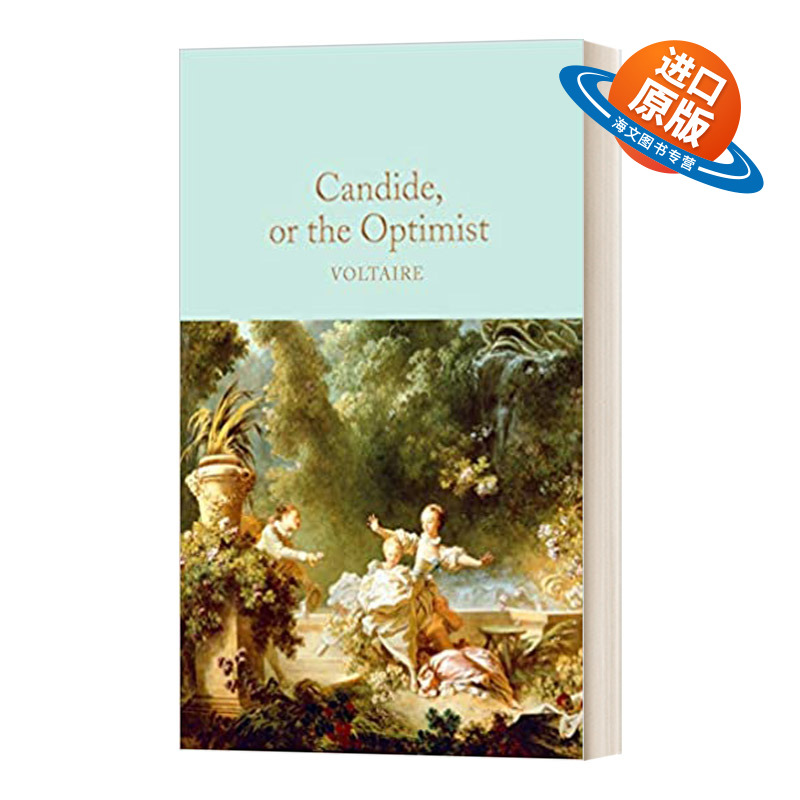 英文原版 Candide  or The Optimist 麦克米伦收藏馆系列 老实人或乐观主义 英文版 进口英语原版书籍