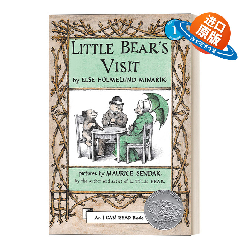 英文原版 Little Bear's Visit 小熊系列 汪培珽书单第二阶段I Can Read分级阅读 英文版 进口英语原版书籍