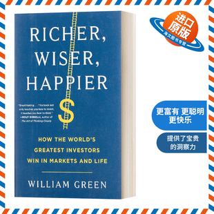Richer 进口英语原版 Wiser 更快乐 英文版 Happier 更富有 英文原版 书籍 更聪明 精装