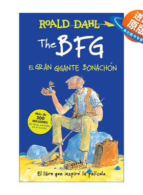 原版 The BFG El gran gigante bonachon  The BFG 圆梦巨人 好心眼巨人 西班牙语版 罗尔德达尔 进口原版书籍