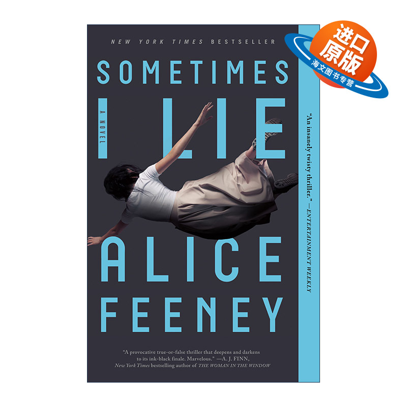 英文原版 Sometimes I Lie 我偶而撒谎 Alice Feeney悬疑小说 英文版 进口英语原版书籍