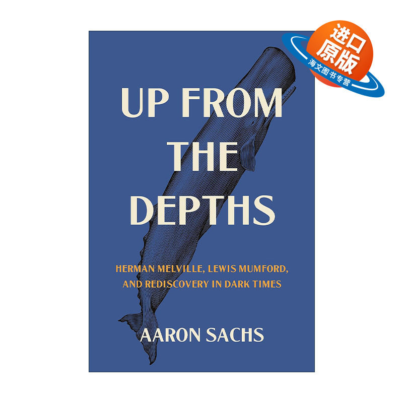 英文原版 Up from the Depths 来自深渊 赫尔曼·梅尔维尔 刘易斯·芒福德和黑暗时代的重新发现 Aaron Sachs 精装 进口英语书籍