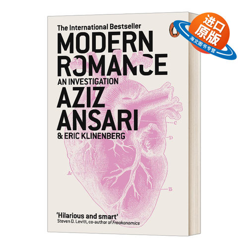 英文原版 Modern Romance 现代浪漫 喜剧演员Aziz Ansari 探讨现代人的约会文化 英文版 进口英语原版书籍