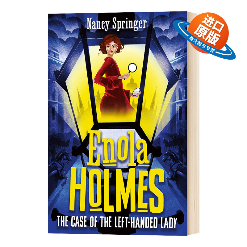 英文原版 Enola Holmes 2: The Case of the Left-Handed Lady 福尔摩斯小姐2 英版 英文版儿童外文书