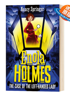 英文原版 Enola Holmes 2: The Case of the Left-Handed Lady 福尔摩斯小姐2 英版 英文版儿童外文书